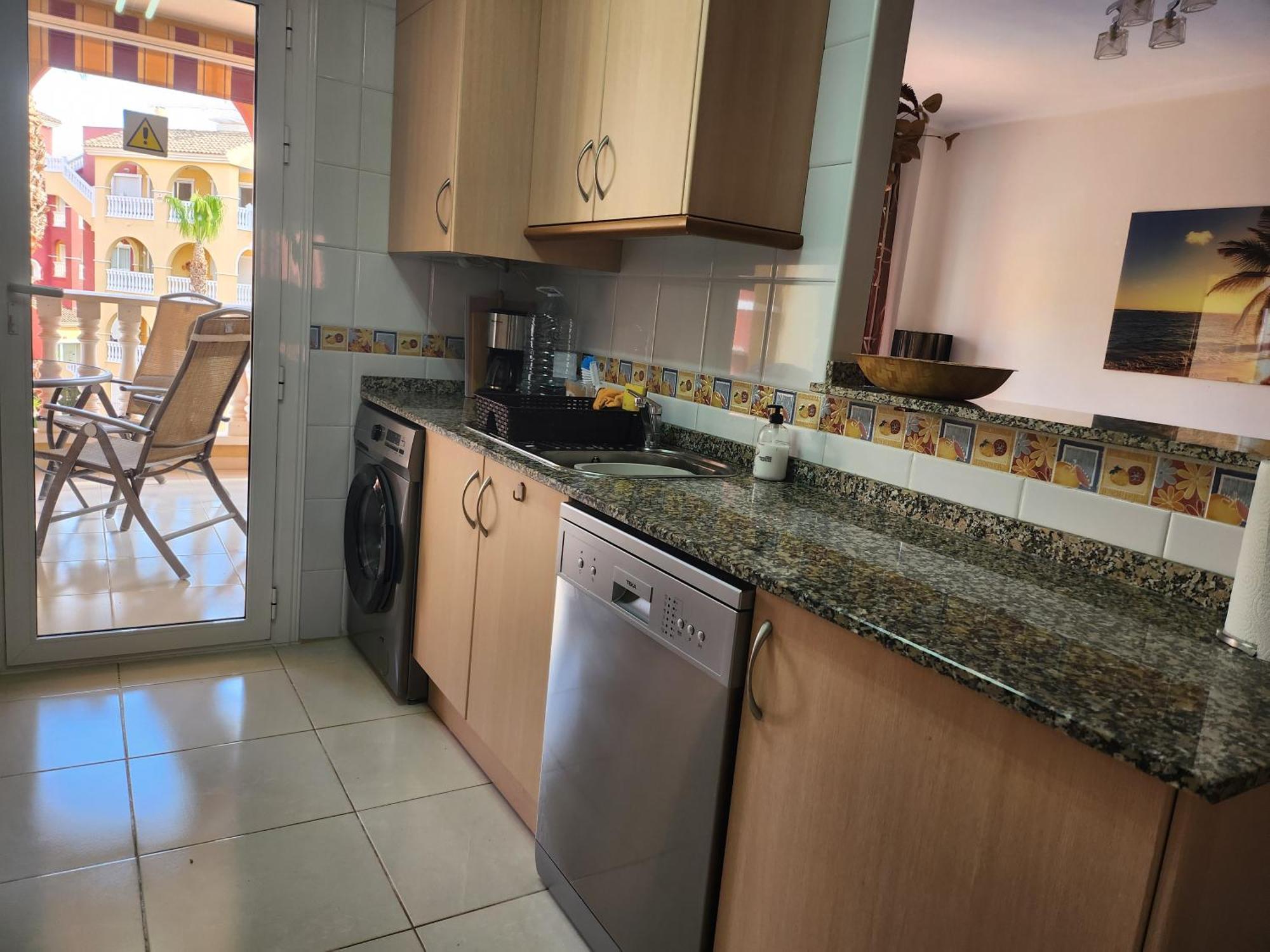 Spacious 3 Bedroom 2 Bathroom Apartment - Puerto Marina Complex 洛斯阿尔卡萨雷斯 外观 照片