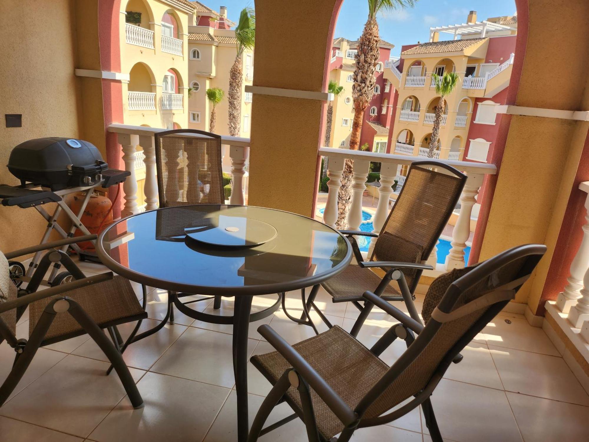 Spacious 3 Bedroom 2 Bathroom Apartment - Puerto Marina Complex 洛斯阿尔卡萨雷斯 外观 照片